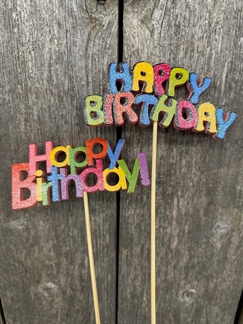 Happy Birthday Pick